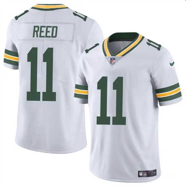 Men & Women & Youth Green Bay Packers #11 Jayden Reed White Vapor Untouchable Limited Jersey->houston texans->NFL Jersey
